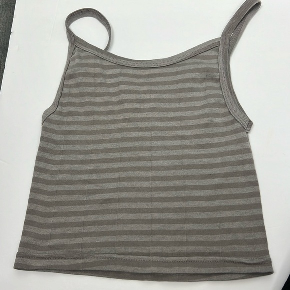 β¨4π $20 β¨ Bundle of 3 crop tops stretch top set black grey small medium - Picture 10 of 14